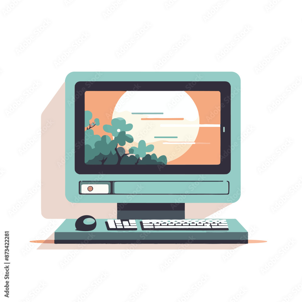 Adoillustration, vector, computer, technology, icon, screen, digital, device, desktop, design, display, laptop, electronic, monitor, modern, isolated, blank, business, pc, internbe Illustrator Artwork Adoillustration, vector, computer, technology, icon, screen, digital, device, desktop, design, display, laptop, electronic, monitor, modern, isolated, blank, business, pc, internbe Illustrator Artwork