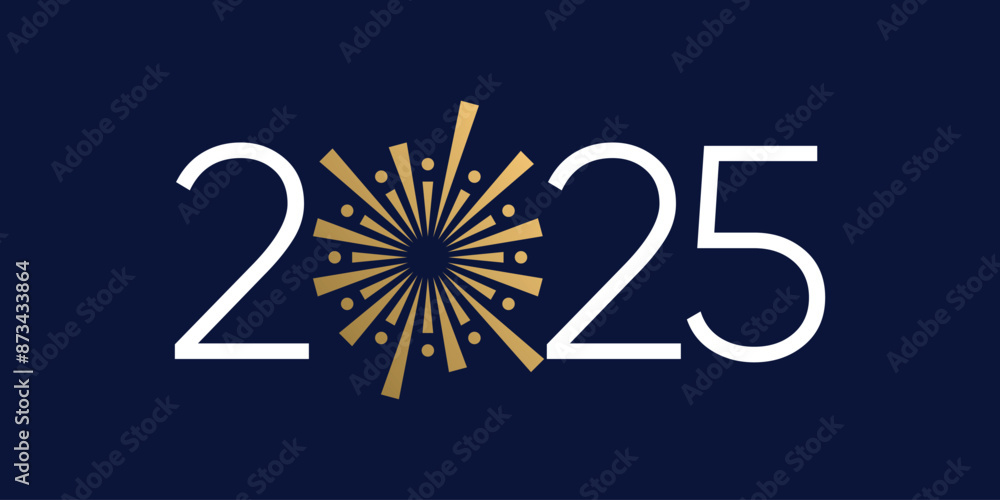 2025 logo design element with creative modern concept vector idea 2025 logo design element with creative modern concept vector idea