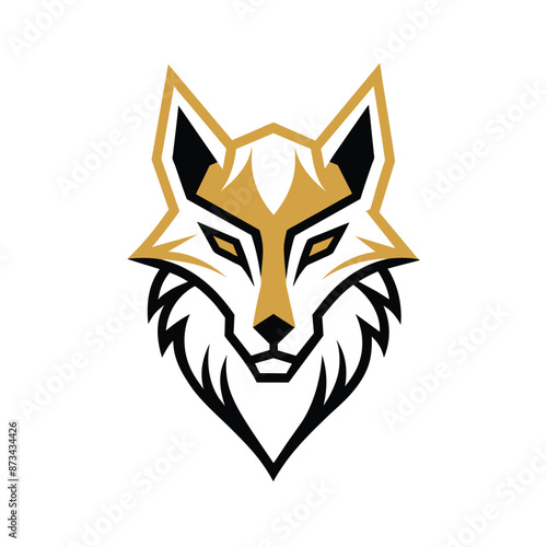  vector wolf logo design template