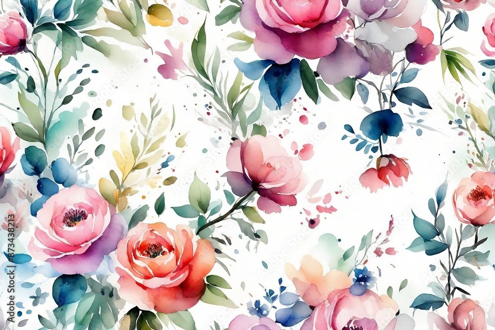 seamless floral background seamless floral background