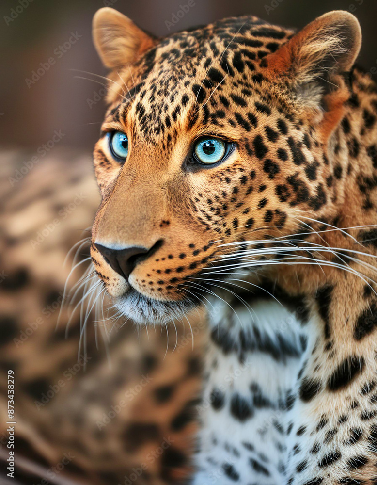 portrait of a leopard portrait of a leopard