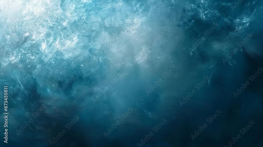 Abstract Cloudy Texture in Teal and White Tones Abstract Cloudy Texture in Teal and White Tones