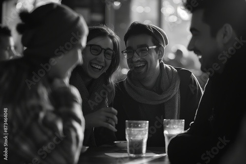 friends having a good time at a bar - friends stock videos royalty-free footage