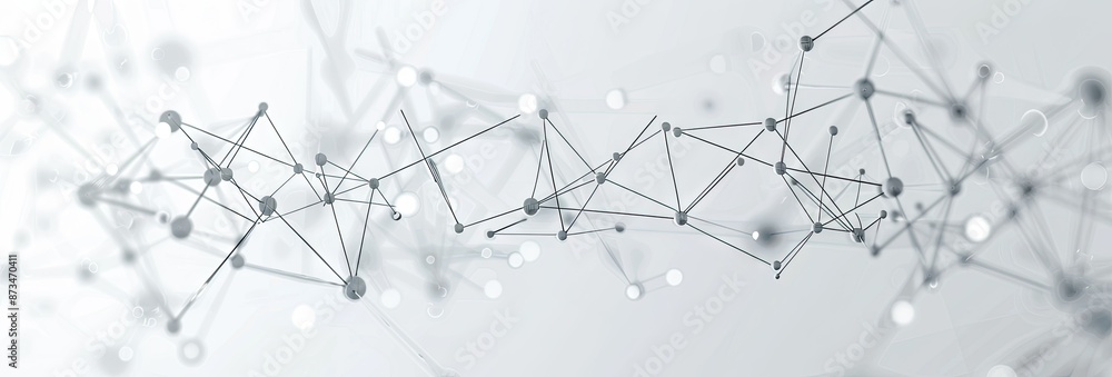 Abstract Network of Connected Nodes Abstract Network of Connected Nodes