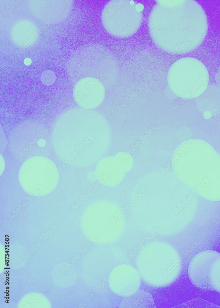 Obraz premium Purple bokeh vertical background for Banner, Poster, ad, celebration, event and various design works