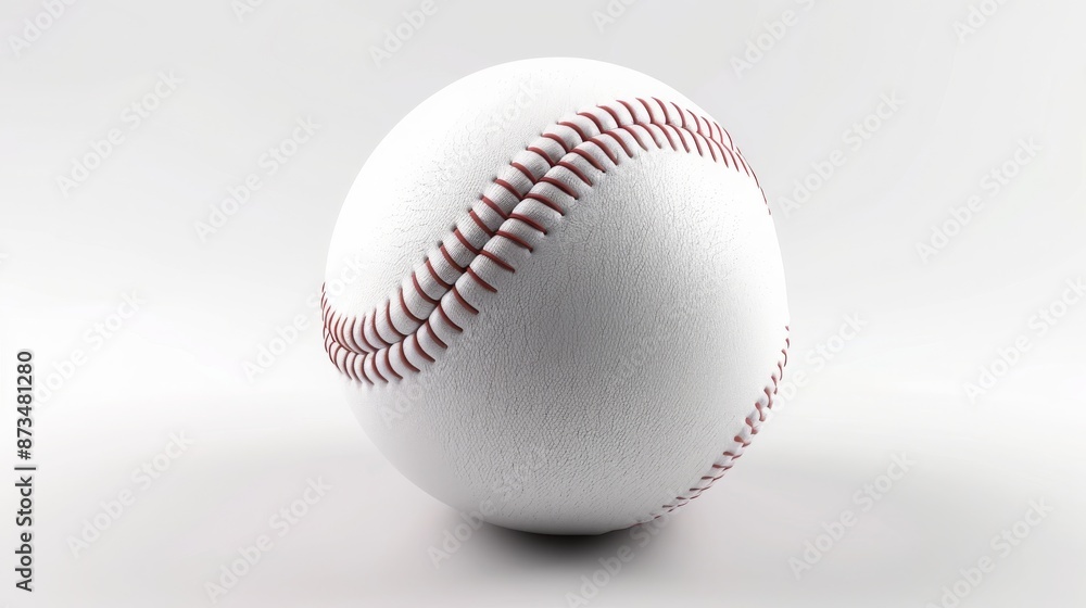 baseball isolated on white background, generate ai baseball isolated on white background, generate ai