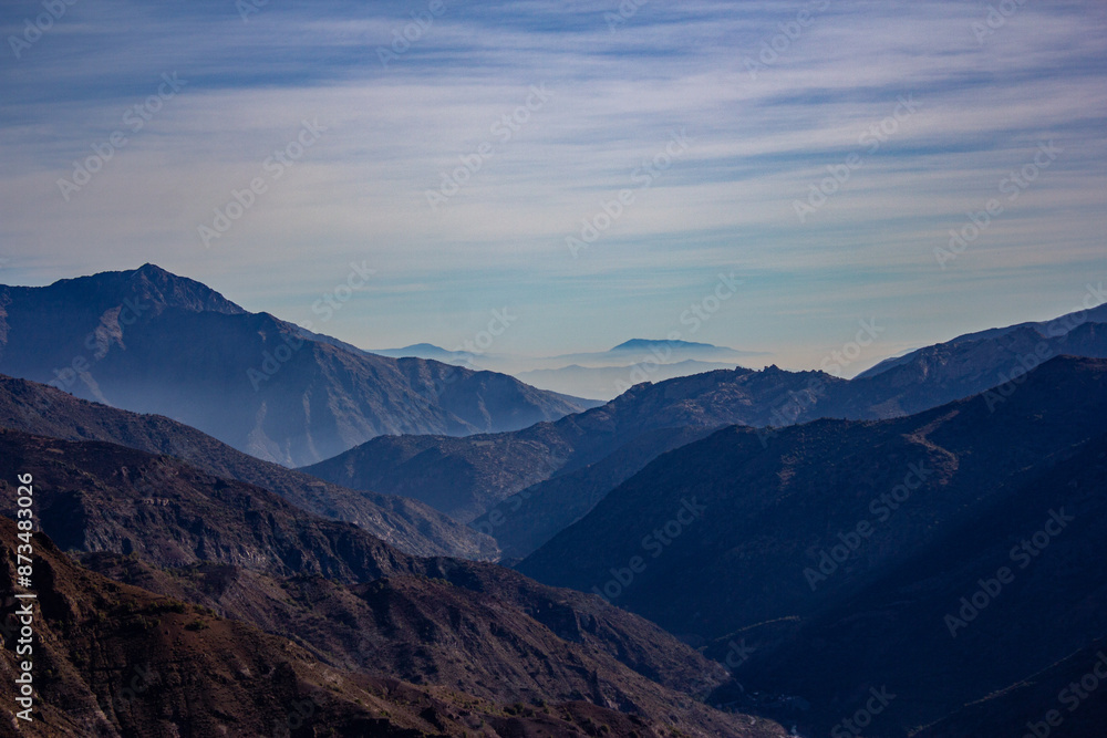 Beautiful Andes Mountains in Chile Beautiful Andes Mountains in Chile