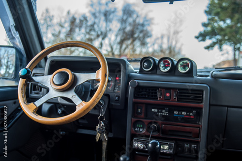 a large car for off-road driving