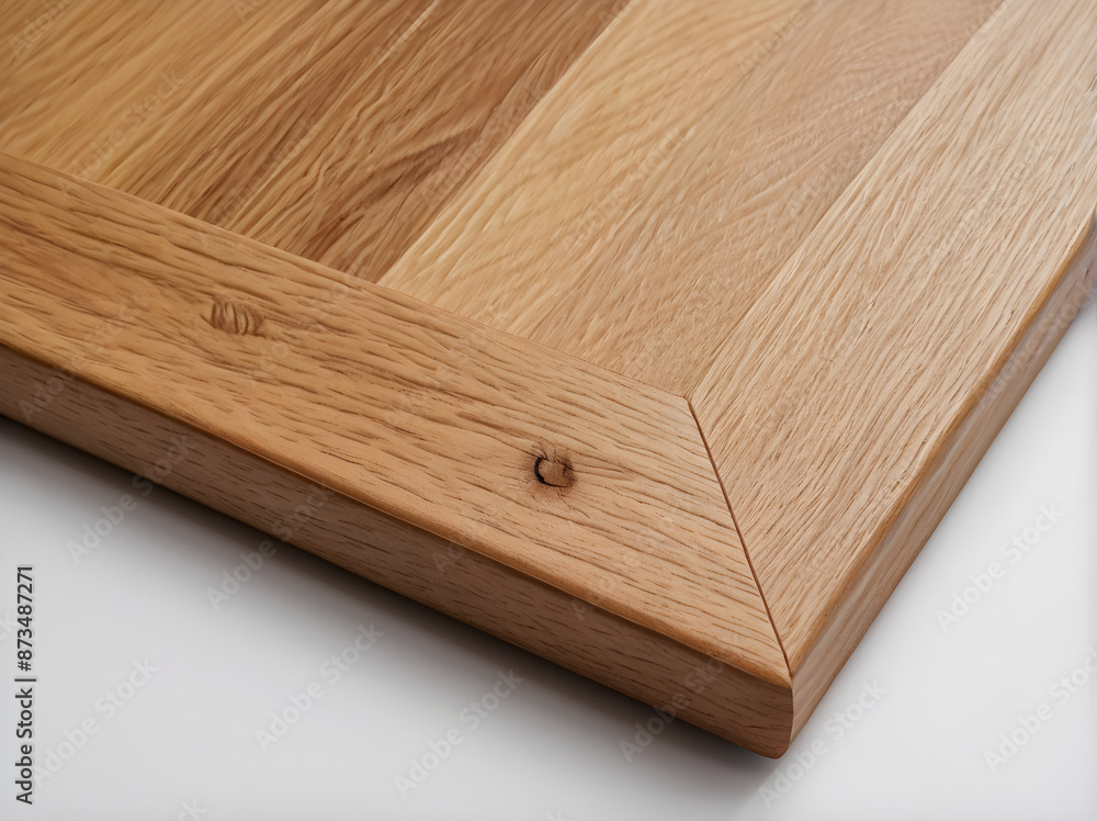 Wooden cutting board on white background. Wooden cutting board on white background.
