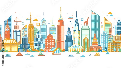 city, building, town, vector, urban, skyline, cityscape, illustration, house, architecture, green, skyscraper, eco, design, business, home, icon, buildings, construction, street, ecology, downtown, to
