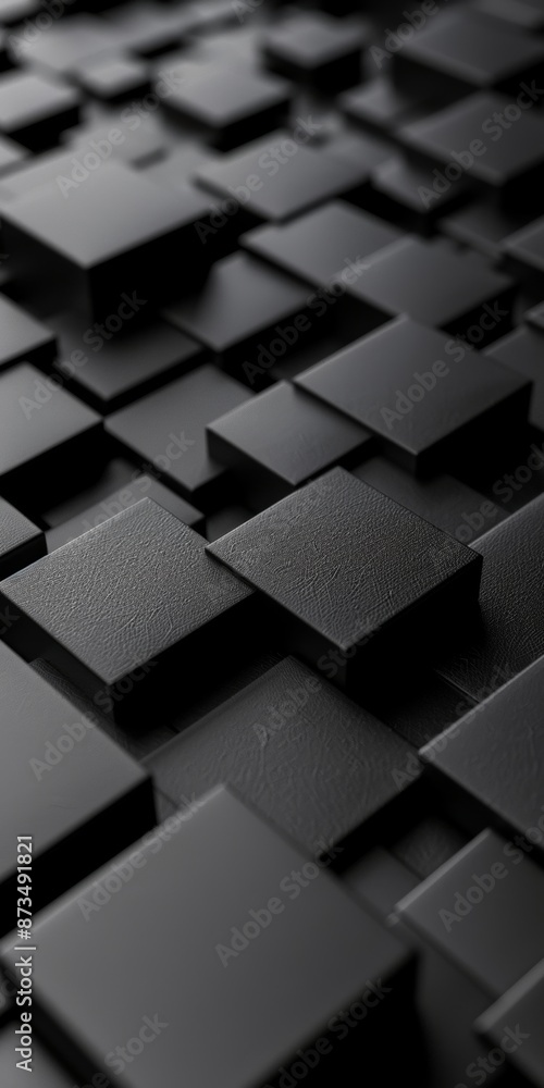 3d wallpaper, abstract zen design, squares galssmorphism, in gradient black, HD, 4k, minimalistic 3d wallpaper, abstract zen design, squares galssmorphism, in gradient black, HD, 4k, minimalistic