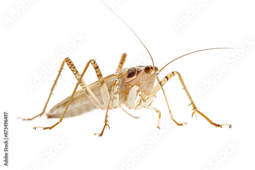 Close Up of a Tiny Grasshopper