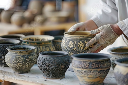 Ancient Japanese Pottery Techniques photo