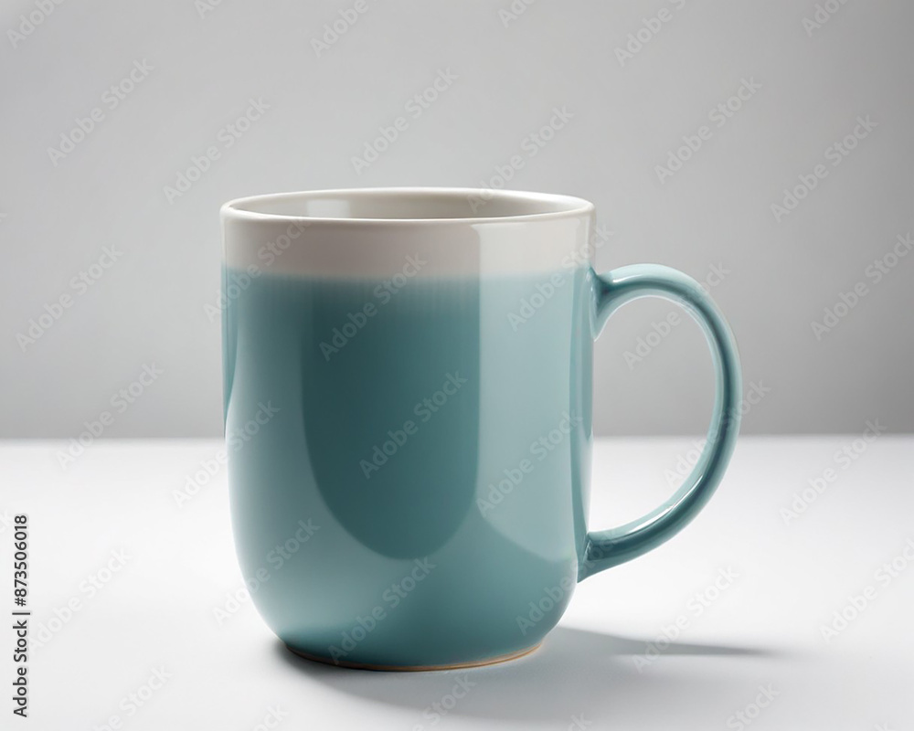 a clean and unique mug photo made with generative AI a clean and unique mug photo made with generative AI