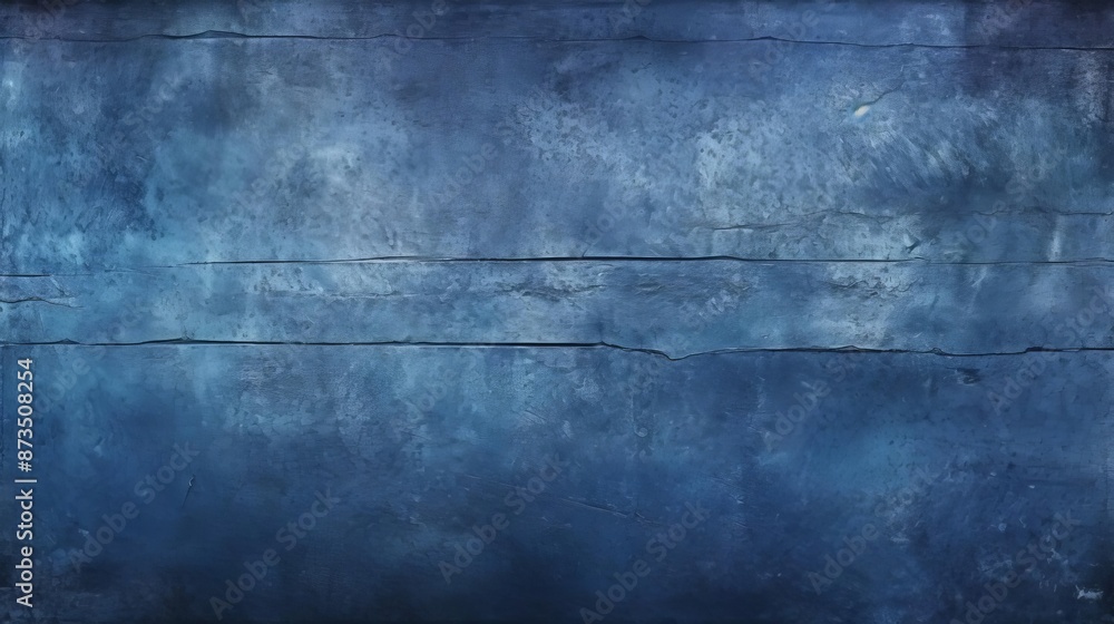 Rustic Blue Abstract Art with Weathered Texture Rustic Blue Abstract Art with Weathered Texture