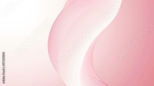 a pink wallpaper made form waves.