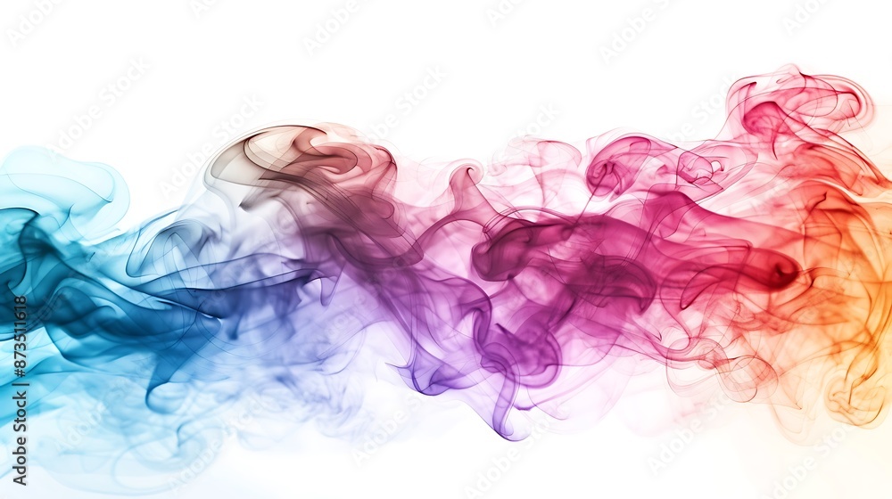 colored smoke in a studio colored smoke in a studio