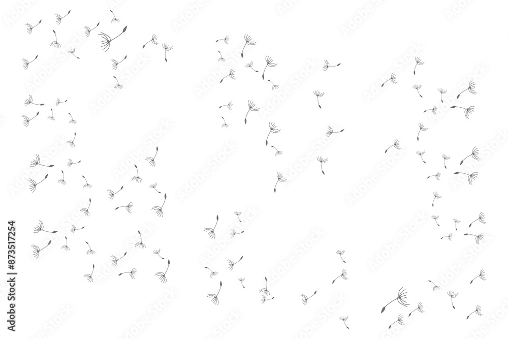 Dandelion Logo, Vector Plant Dandelion flower, Design Icon Template Dandelion Logo, Vector Plant Dandelion flower, Design Icon Template