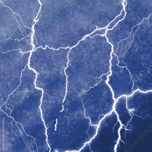 Wallpaper Mural lightning in the sky Torontodigital.ca
