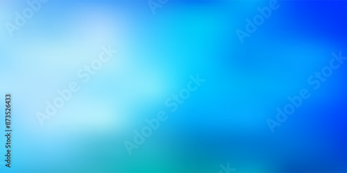 Light blue, green vector blur backdrop.