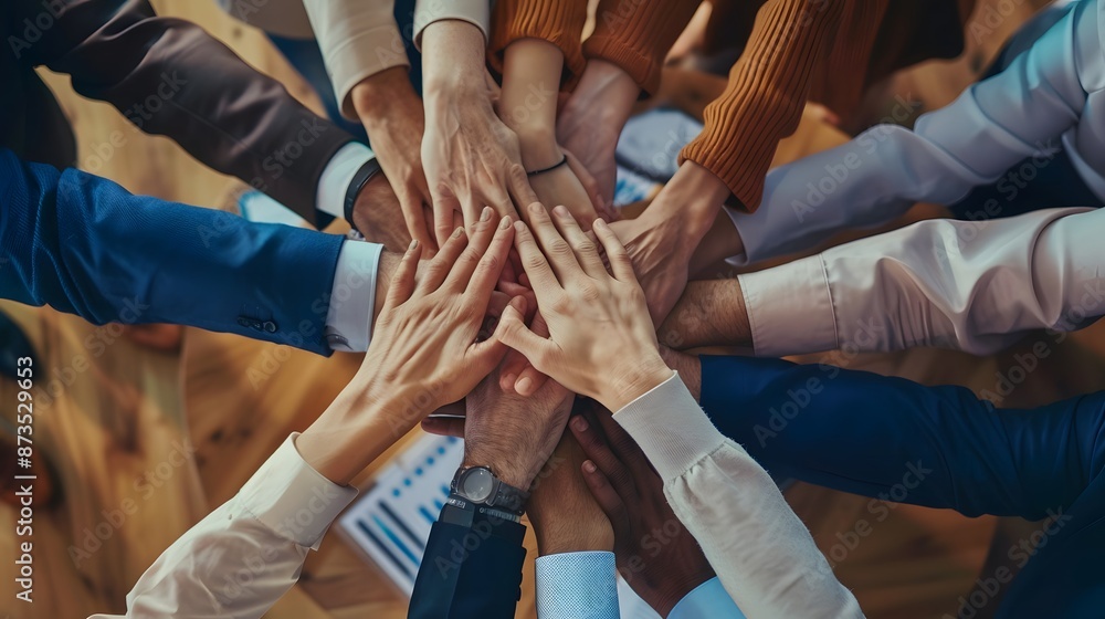 Multiethnic business people working together in the office. Multiethnic business people working together in the office.