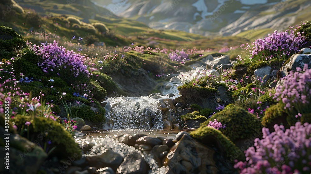 Fresh Spring: Green Leaves and Foliage in Natural Light Fresh Spring: Green Leaves and Foliage in Natural Light