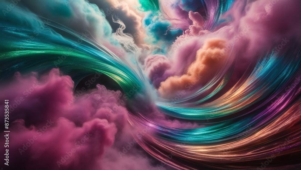 Obraz premium Vibrant abstract background 