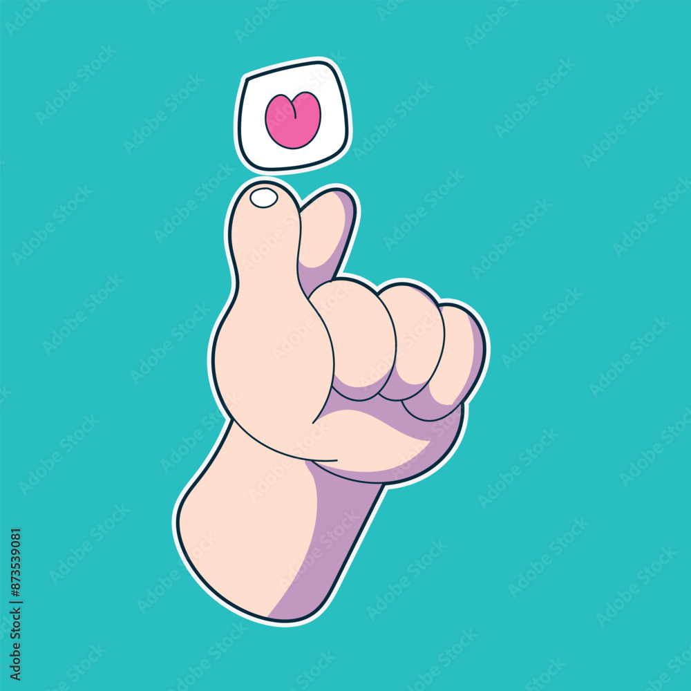 hands up with fingers gesturing a symbol of love hands up with fingers gesturing a symbol of love