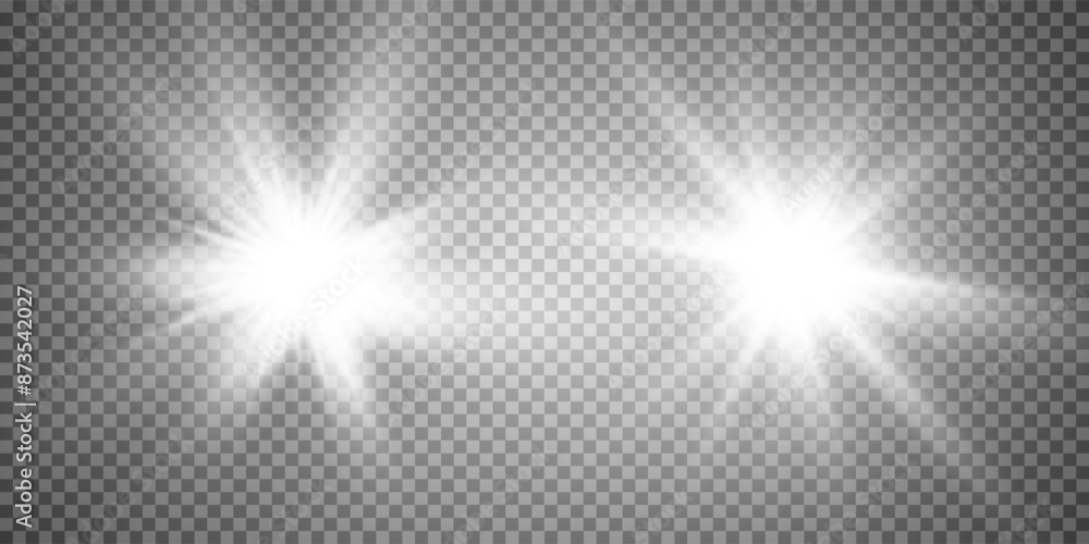 Light effect set. Glow isolated white transparent light effect set, lens flare, explosion, glitter, dust, line, sun flash, spark and stars, spotlight, curve twirl. Sunlight, abstract special effect. Light effect set. Glow isolated white transparent light effect set, lens flare, explosion, glitter, dust, line, sun flash, spark and stars, spotlight, curve twirl. Sunlight, abstract special effect.