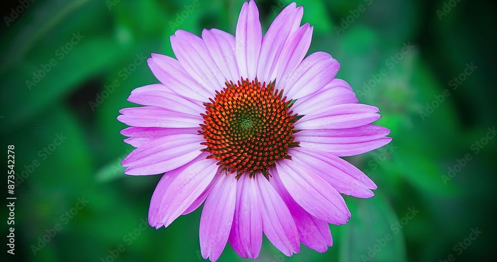 Enchanted Purple Daisyflower: A Close-up of Wildflower Beauty. Enchanted Purple Daisyflower: A Close-up of Wildflower Beauty.