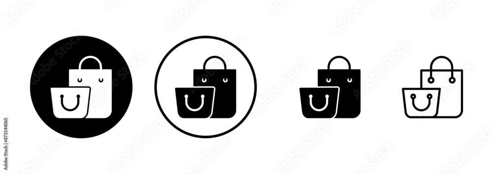 Shopping bag icon vector isolated on white background. Shopping bag vector icon. Basket icon Shopping bag icon vector isolated on white background. Shopping bag vector icon. Basket icon