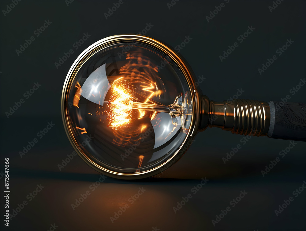 Business Idea Generation, Searching for business ideas, Startup business concept, magnifier focus on target for growing business and network connection, idea generation, digital marketing. Business Idea Generation, Searching for business ideas, Startup business concept, magnifier focus on target for growing business and network connection, idea generation, digital marketing.