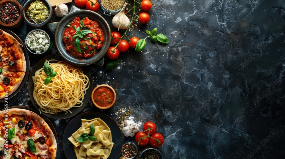 Authentic Italian Food Spread Authentic Italian Food Spread