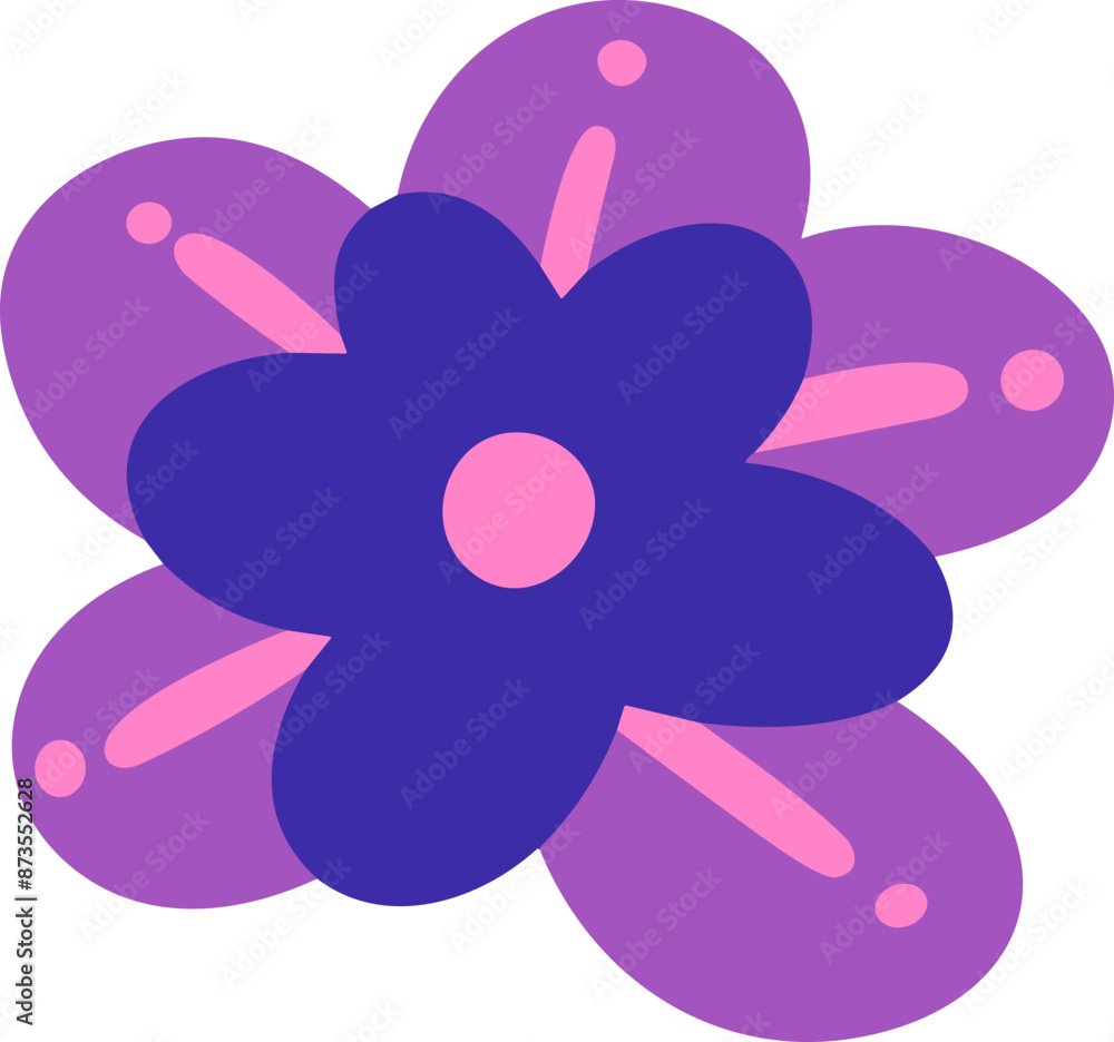 Abstract Flower Shape