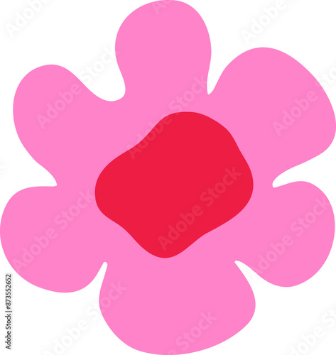 Abstract Flower Shape