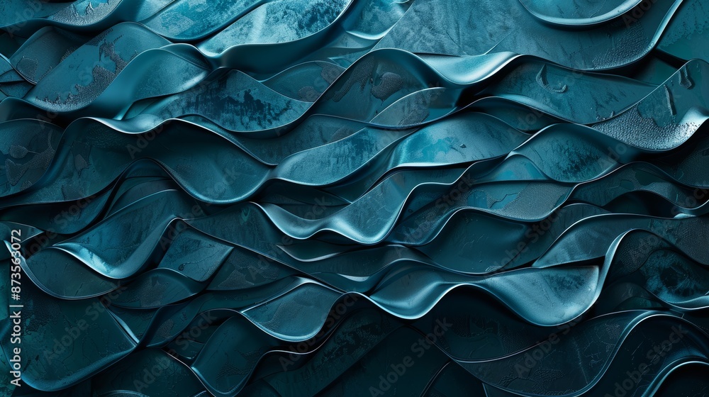 abstract blue and black wavy background abstract blue and black wavy background