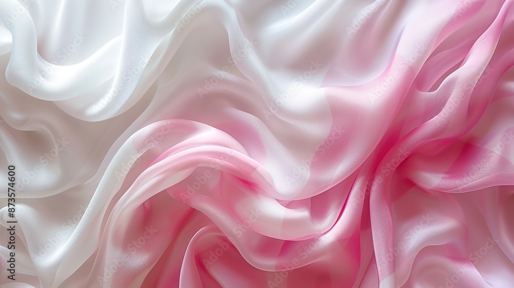 Abstract Pink and White Fabric Texture Abstract Pink and White Fabric Texture