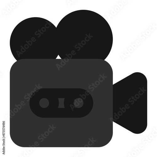 cinema projector icon for illustration