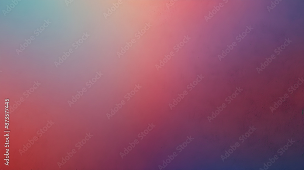 Obraz premium Gradient backgrounds that transition through red, purple, and soft blue tones, capturing the essence of twilight in your visuals.