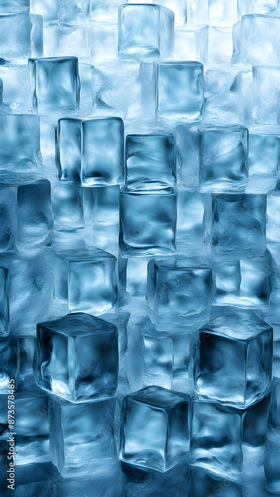 Cube ice pattern Cube ice pattern