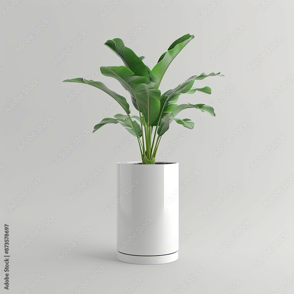 plant pot photography on white background plant pot photography on white background