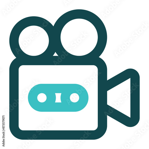 cinema projector icon for illustration