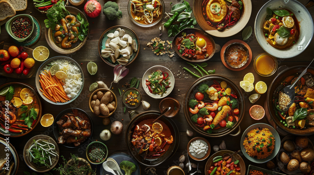 A nod to regional diversity within the national cuisine, showcasing variations of the same dish from different parts of the country. A nod to regional diversity within the national cuisine, showcasing variations of the same dish from different parts of the country.
