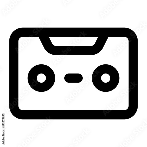 cassette icon for illustration