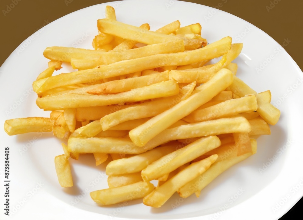 French fries isolated on background. High quality photo French fries isolated on background. High quality photo