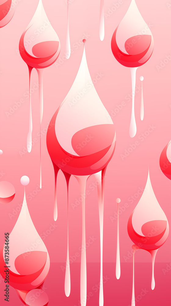 Pink Drops on Red Background, Abstract Image, Texture, Pattern Background, Wallpaper, Background, Cell Phone Cover and Screen, Smartphone, Computer, Laptop, 9:16 and 16:9 Format - PNG Pink Drops on Red Background, Abstract Image, Texture, Pattern Background, Wallpaper, Background, Cell Phone Cover and Screen, Smartphone, Computer, Laptop, 9:16 and 16:9 Format - PNG