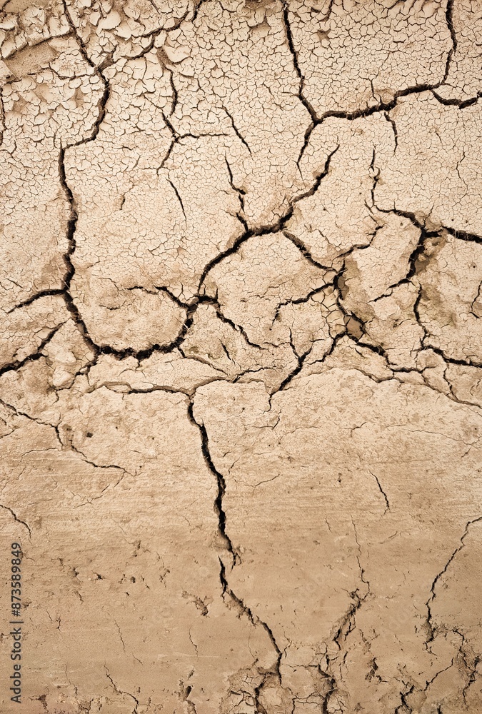 Fototapeta premium cracked earth texture