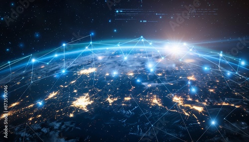 Boosting data transfer and communication worldwide with digital globe connectivity