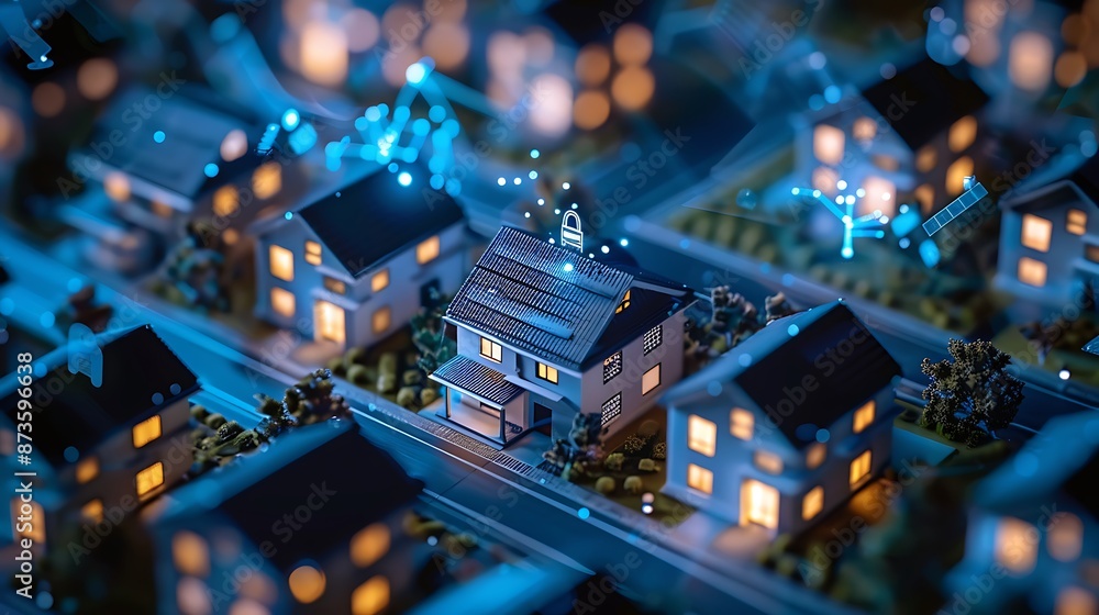 Smart Homes Connected Network Smart Homes Connected Network