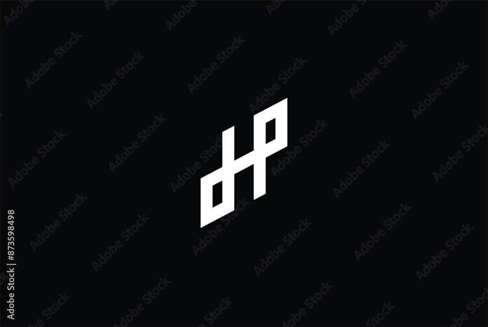 letter HN diamond icon abstract business logomark creative minimal monochrome monogram symbol letter HN diamond icon abstract business logomark creative minimal monochrome monogram symbol